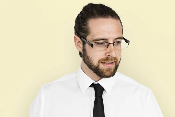 Uomo con gli occhiali — Foto Stock