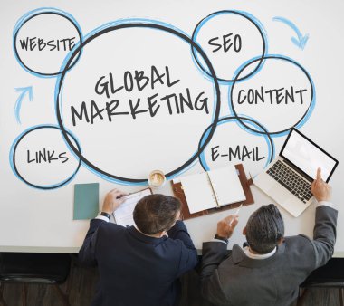 Masada çalışma iş adamları