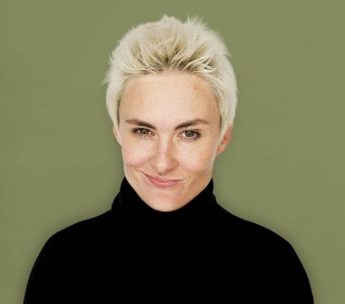 stüdyoda kadın portresi