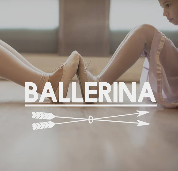 Ballerinas training together — Stock Photo, Image