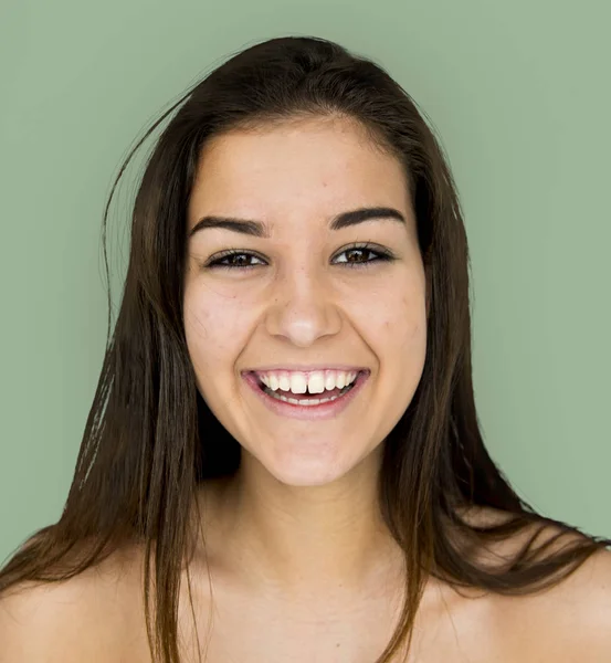 Retrato de mujer hermosa — Foto de Stock