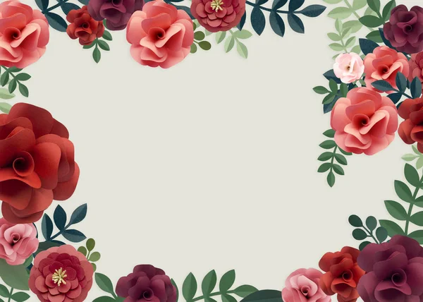 Belo design de rosas — Fotografia de Stock