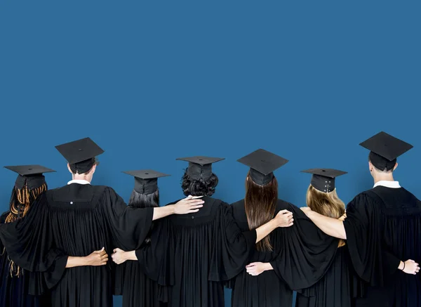 Students Hugging Each Other — Stock Photo, Image