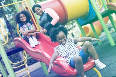 Aile parkında vakit