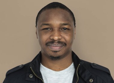 Afrikalı erkek gülümseyen