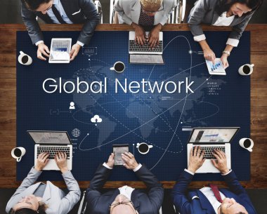 Masada çalışma iş adamları