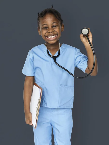 Médico menina — Fotografia de Stock