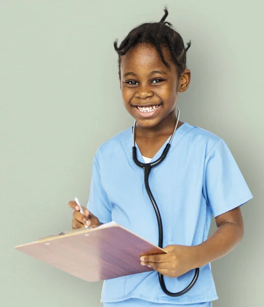 Little girl doctor — Stock Photo, Image