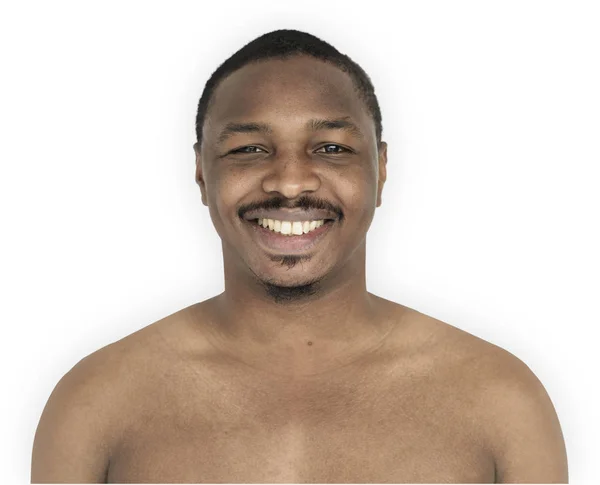 Lächelnder afrikanischer Mann — Stockfoto