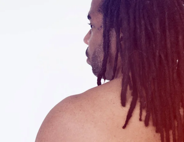 Homme afro-américain avec dreadlocks — Photo