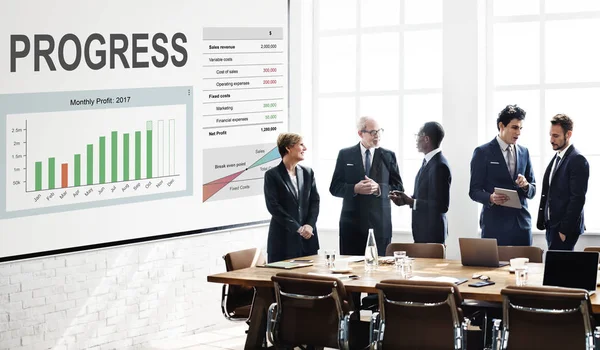 Business people working together — Stock Photo, Image