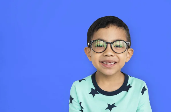 Boy wearing glasses — Stock Photo, Image