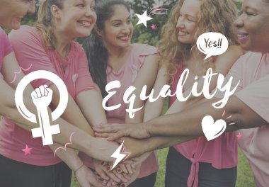 kadınların elleri yığını yapma