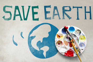 Sanat ve renkli boya