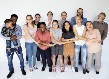 Bir grup insan, beraberlik kavramı