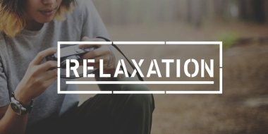 fotoğraf makinesi ekranında görünen adam