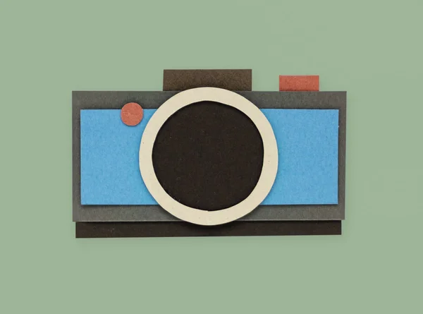 Vintage-Kamera-Ikone — Stockfoto