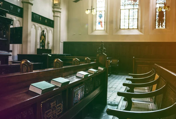 Igreja Interior para cristão — Fotografia de Stock