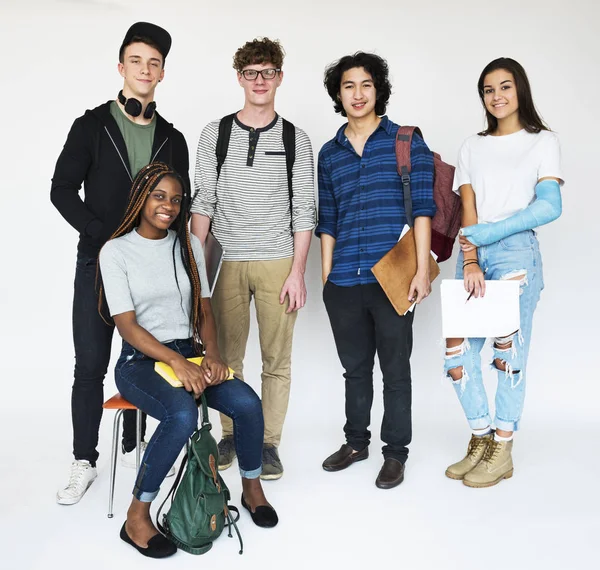 Estudiantes Amigos Académicos —  Fotos de Stock