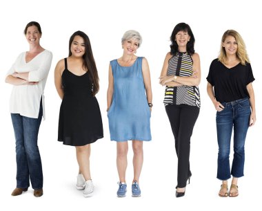 güzel ve çok ırklı kadın