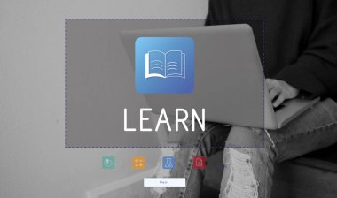 Öğrenci Dizüstü çök kullanma 