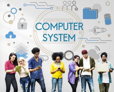 Dijital aygıtlar kullanan insanlar