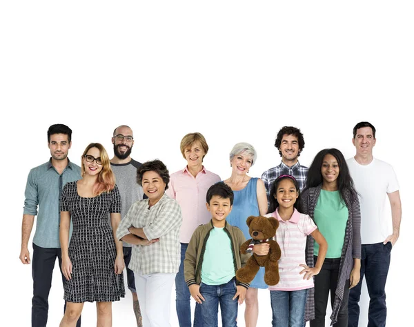 Diversity of people generation — Stock Photo, Image