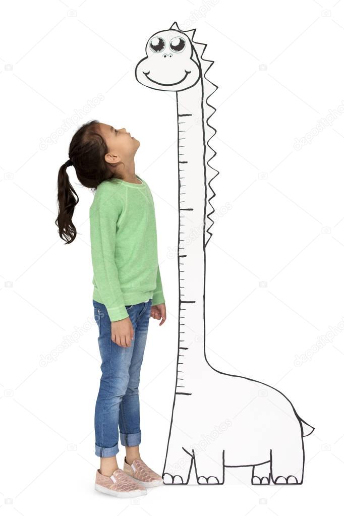 girl at Growing Scale in the studio