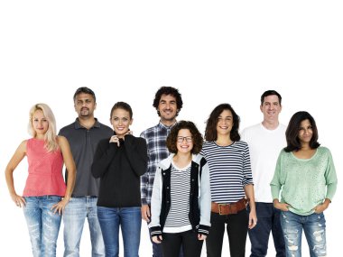 bir grup çeşitlilik insanı 