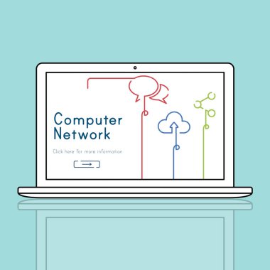 Web tasarım şablonu dizüstü