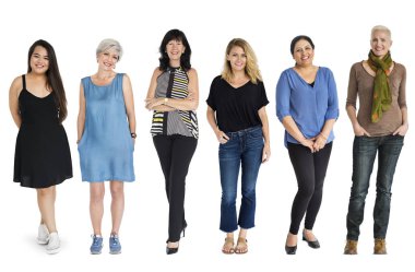 güzel ve çeşitlilik kadınlar