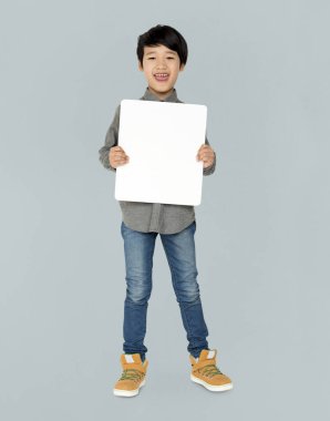 Çocuk holding Pano