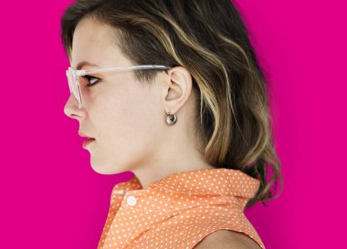 Stüdyoda kadın portresi