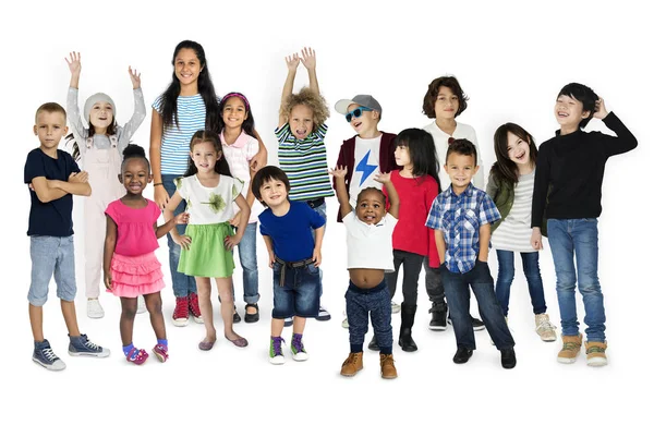 Beautiful multiethnic children — Stock Photo, Image