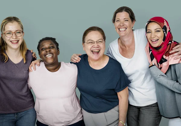 Grupo da Diversidade das Mulheres — Fotografia de Stock