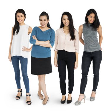 stüdyoda genç kadın