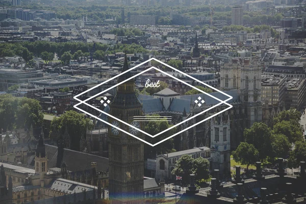 Big Ben und Parlamentsgebäude — Stockfoto