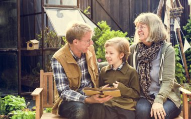 Dedesi torun okuma kitap öğretim 