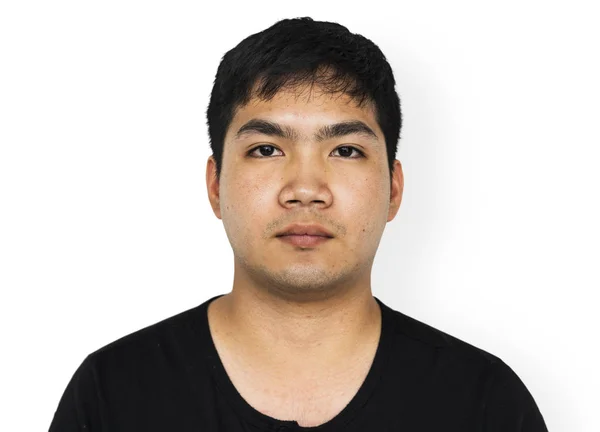 Ansikte vuxen Asiatisk etnicitet människan — Stockfoto
