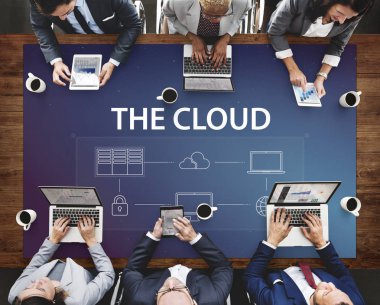 Masada çalışma iş adamları