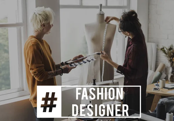 Women fashion designers — Stock Photo, Image