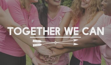 kadınların elleri yığını yapma