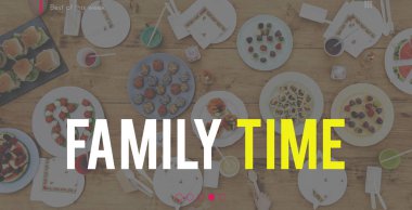 gıda ile ahşap masa