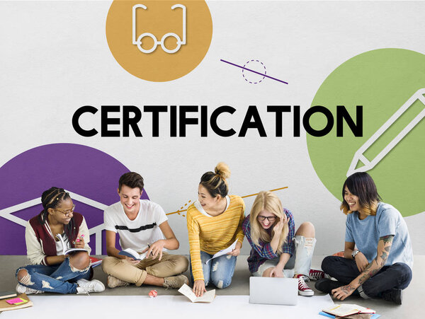 students working on project together