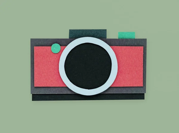Vintage-Kamera-Ikone — Stockfoto