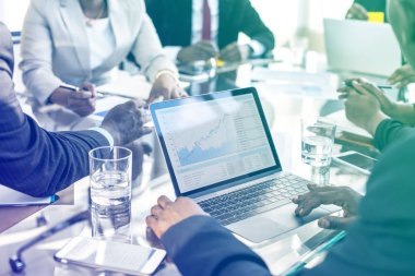 Toplantıdaki iş adamları