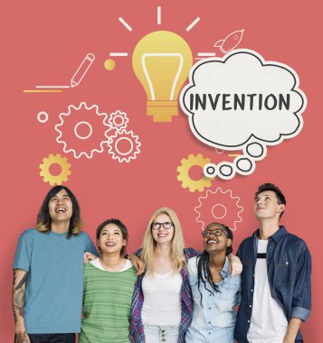 çok etnik gruptan oluşan mutlu genç arkadaşlar