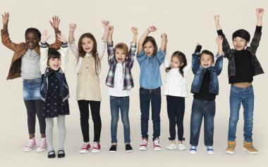 mutlu grup çeşitlilik çocuk Studio