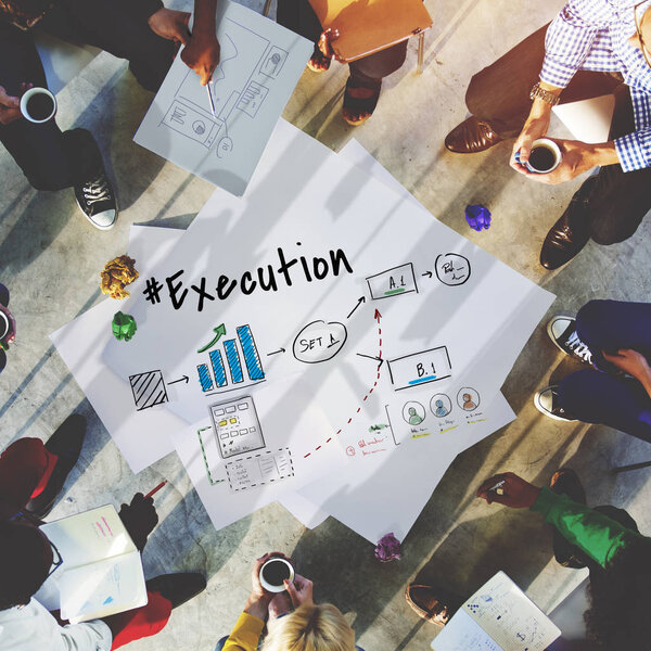 people drinking coffee and discussing