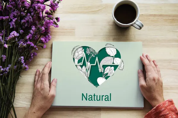 Manos humanas y libro abierto — Foto de Stock